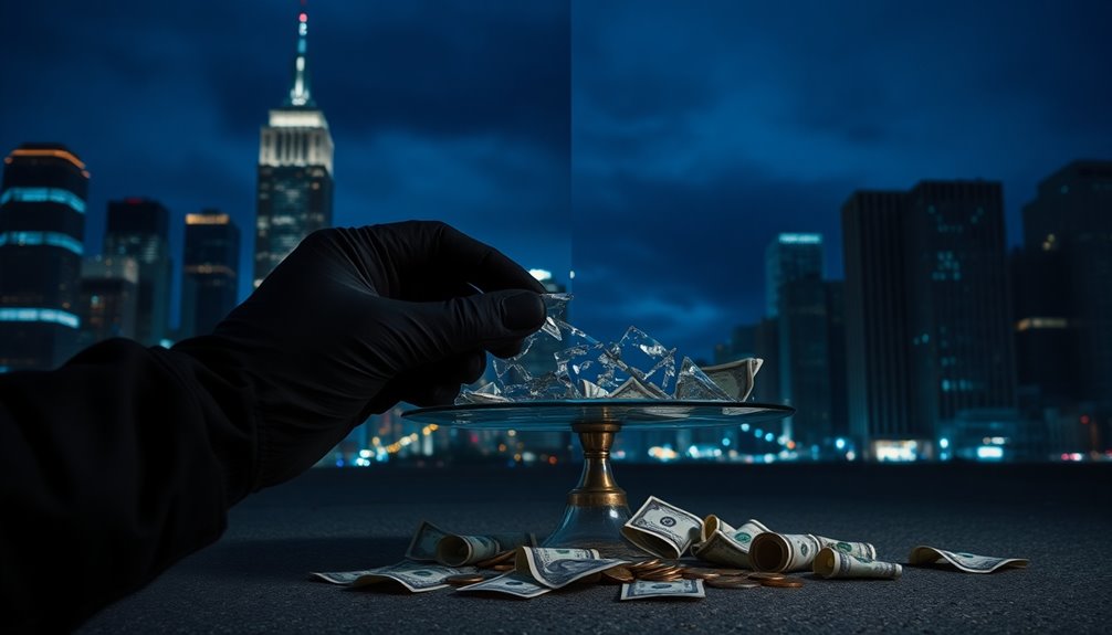 financial disputes and difficulties