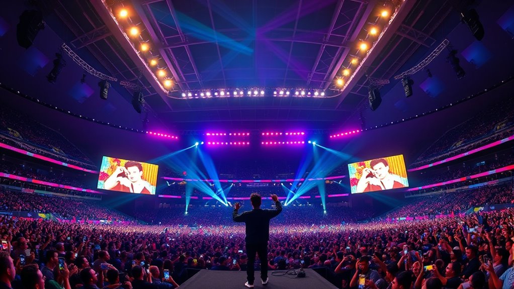 ticket sales and merchandise