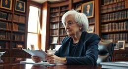 yellen s career in finance