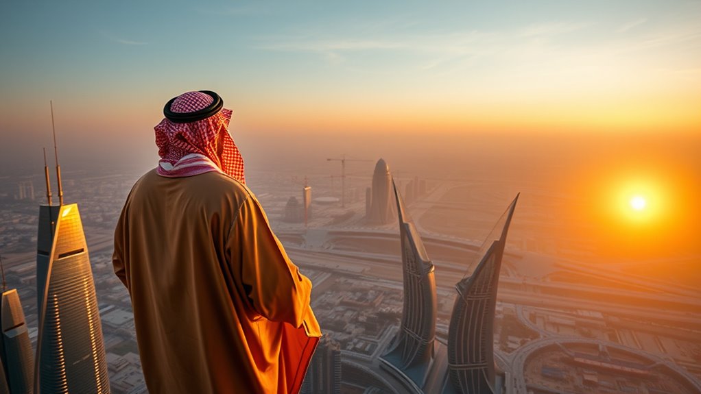 wealth fuels saudi transformation
