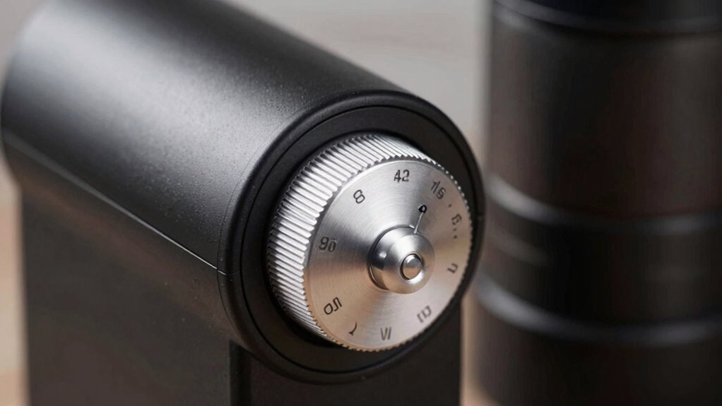 adjust grind size range