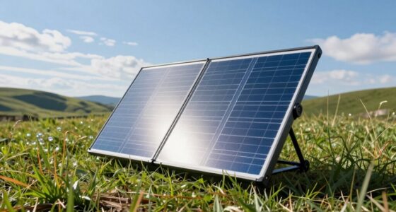 adjust panel angle for efficiency