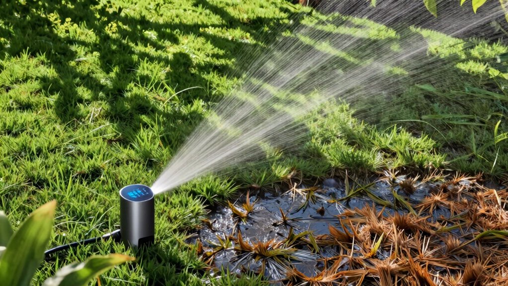 avoid overwatering with smart sprinklers