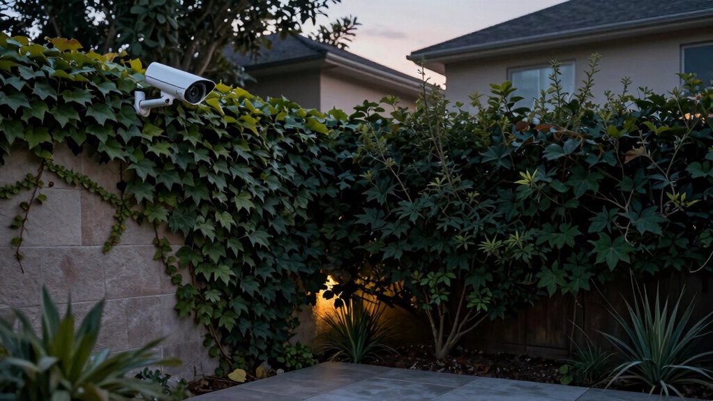 blind spots from obstructions