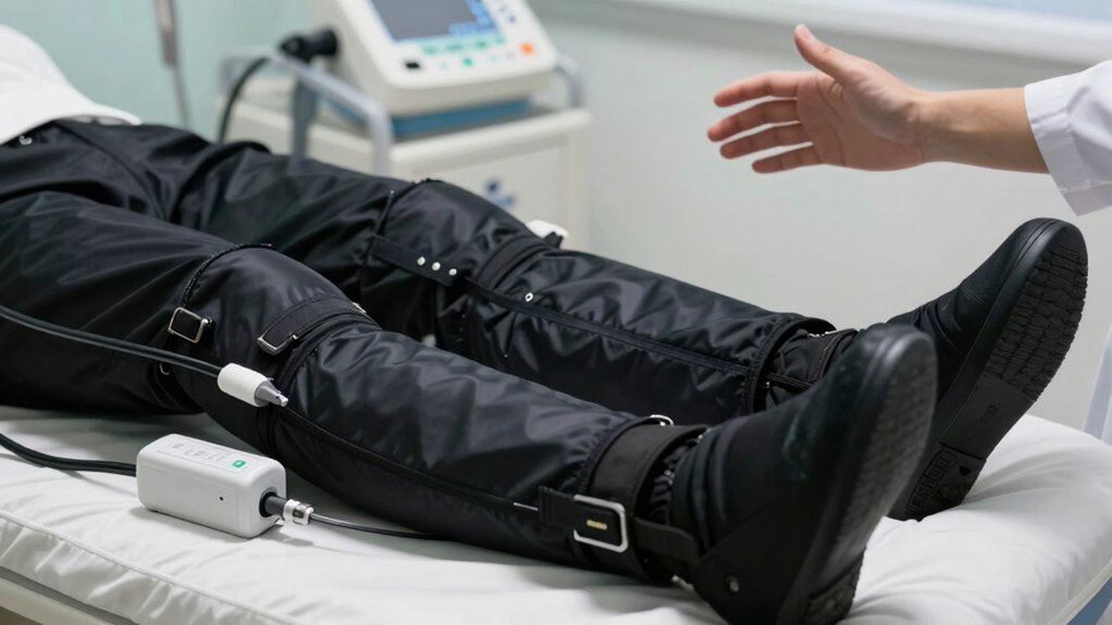 compression boots safety risks