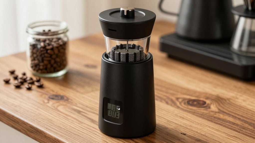 consistent grind size maintenance