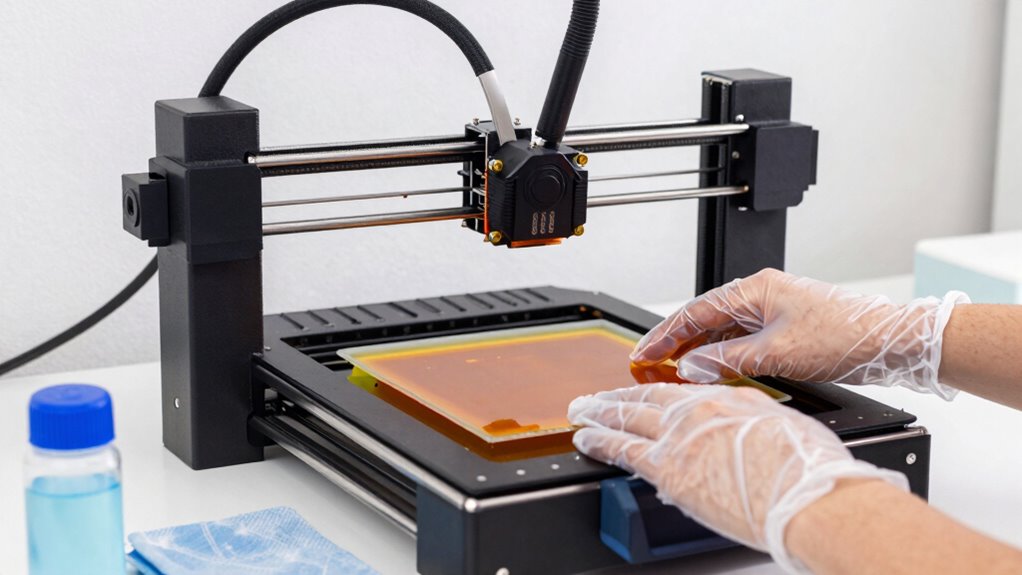 efficient post print cleaning workflow