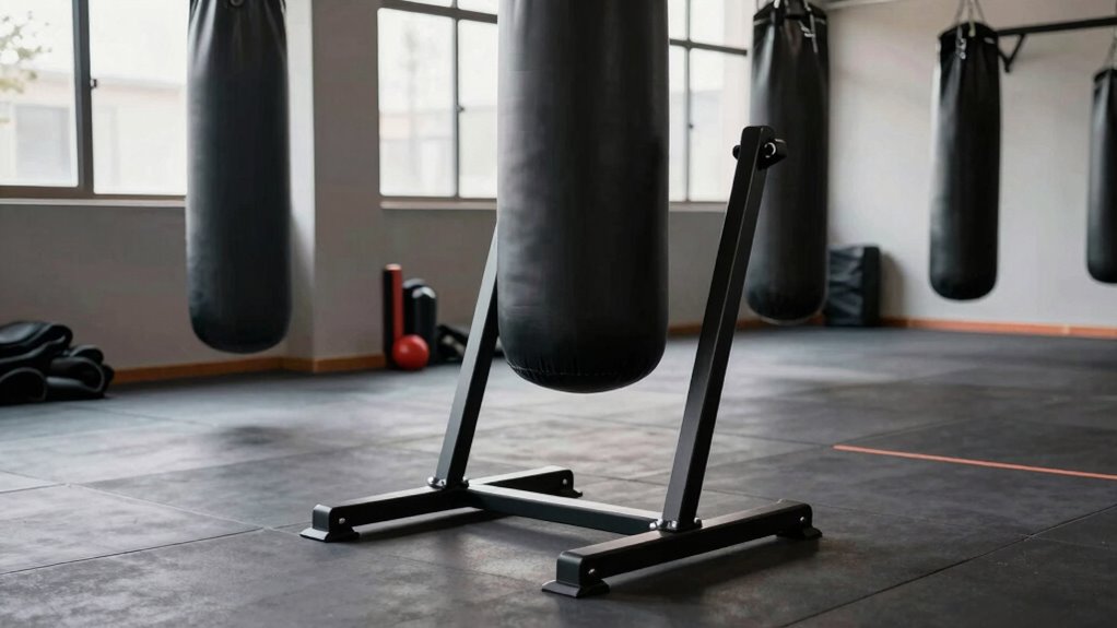 essential heavy bag stand features