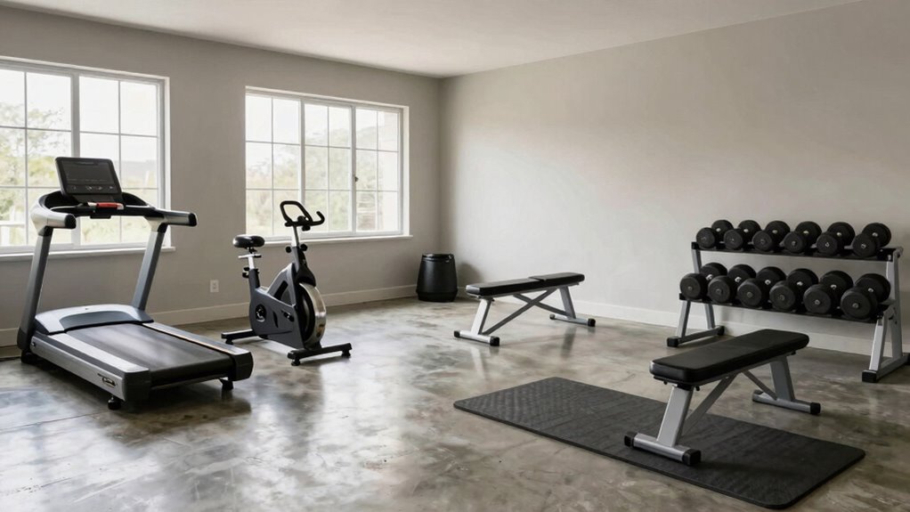 garage space measurement and organization