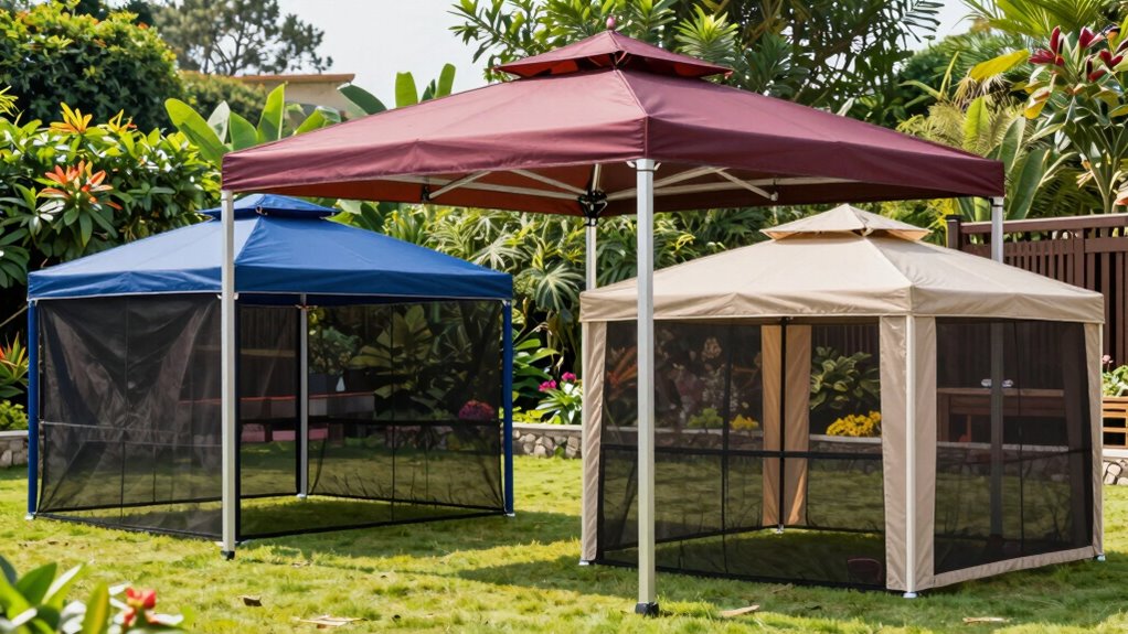 gazebo canopy selection tips