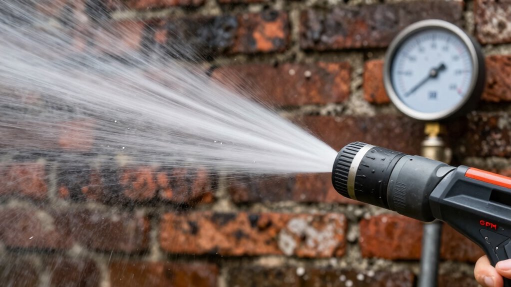 gpm impacts cleaning and water