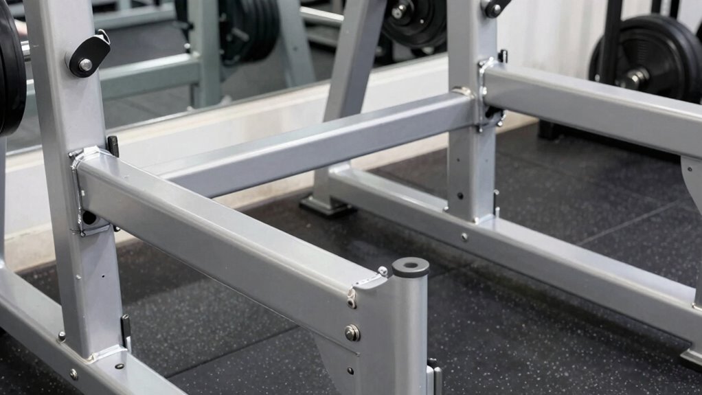 inspect rack for damage