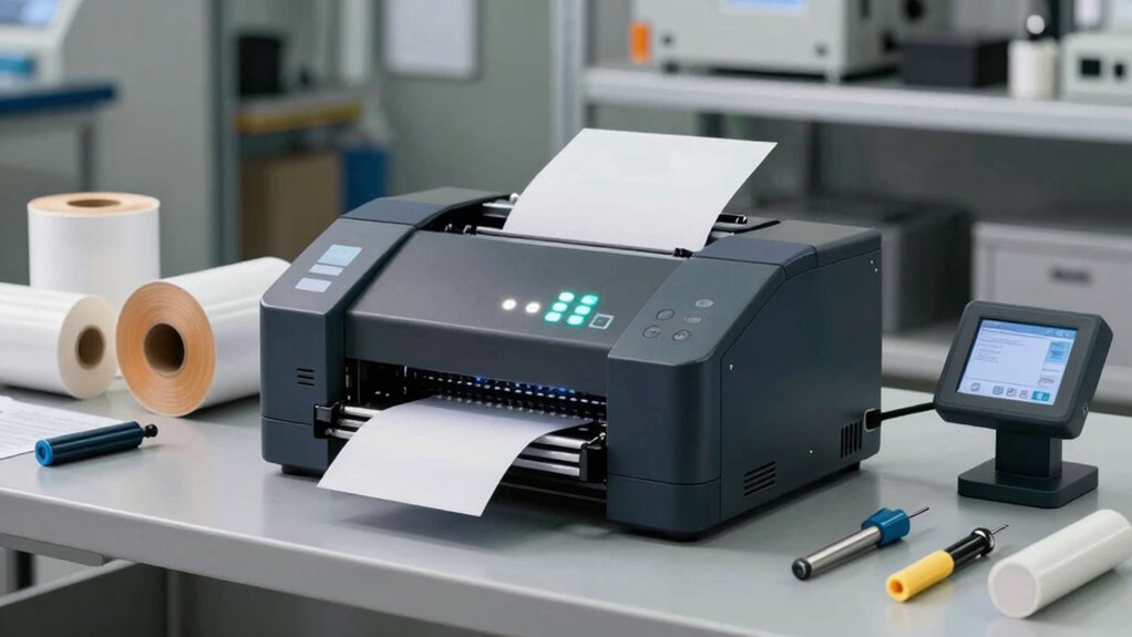 key industrial label features