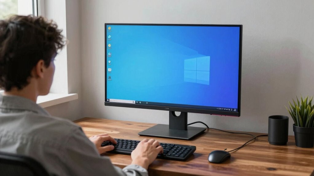 maintain ideal monitor distance