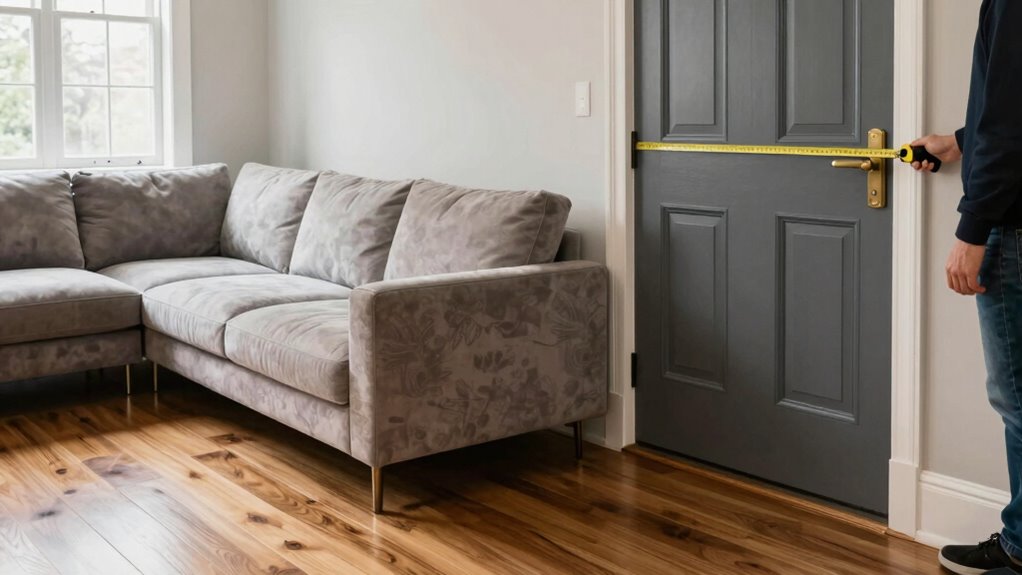 measure doorways carefully