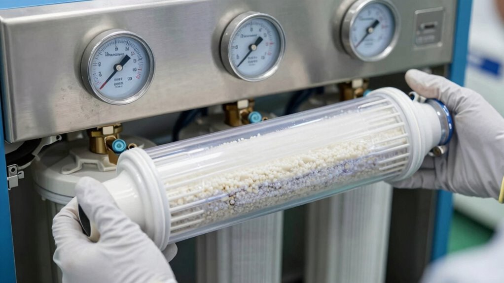 monitor filter replacement timing