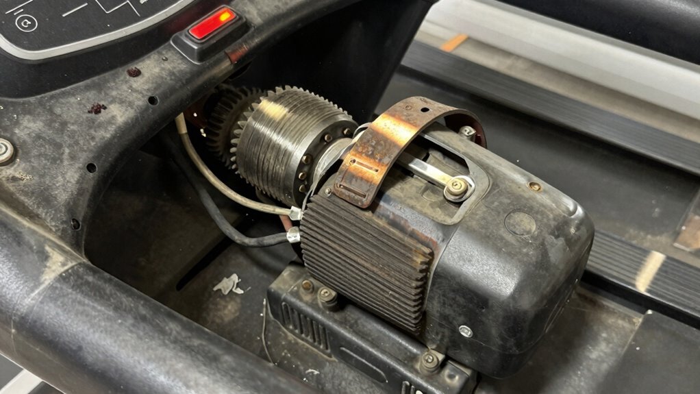 neglect damages treadmill components