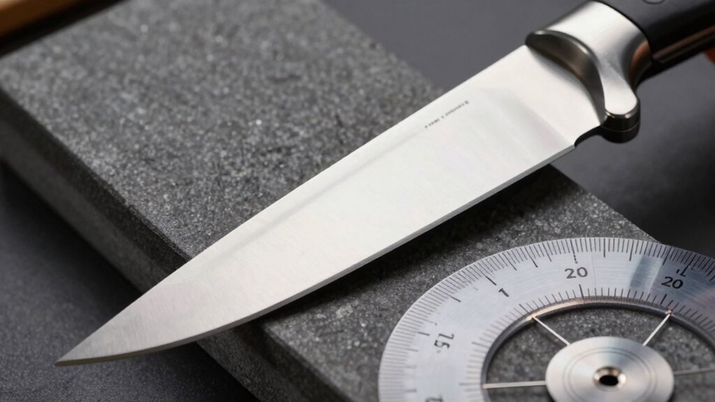 optimal sharpening angles guide blade performance