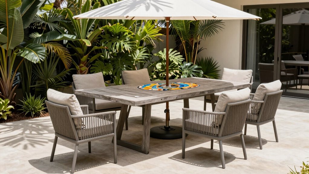 outdoor dining set considerations