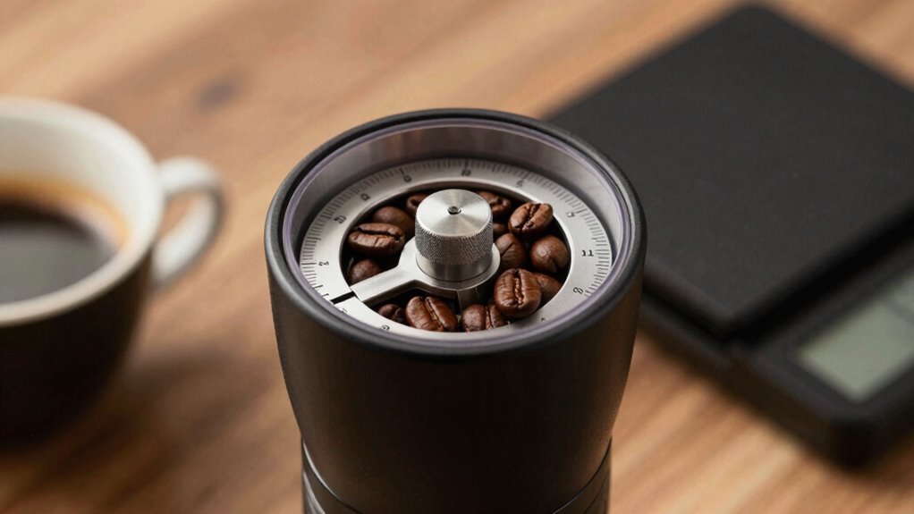 precise grind size control