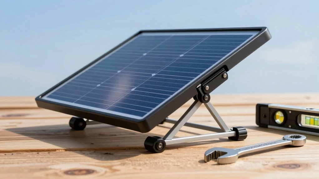 precise solar panel adjustments