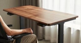 proper standing desk height