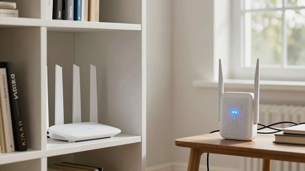 proper wifi extender placement