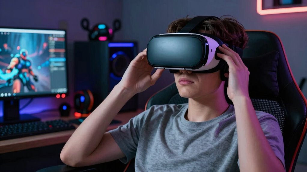 reducing sensory conflict in vr