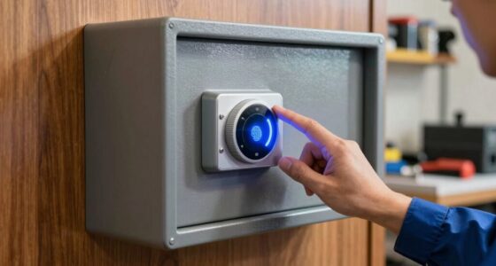 secure biometric safe configuration