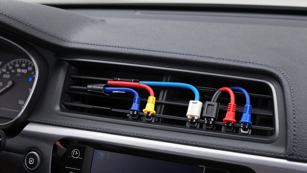 secure tidy wiring connections