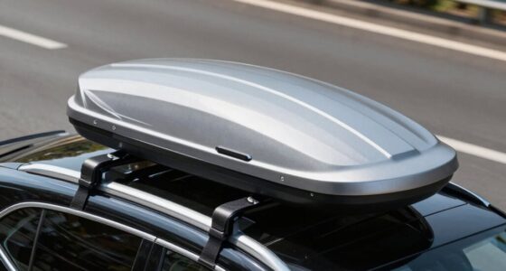 securely packed roof cargo