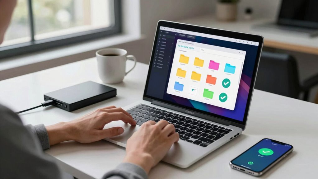 select correct backup version