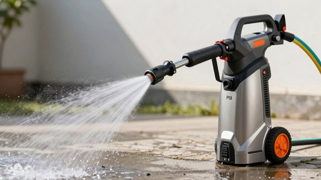 select suitable pressure washer