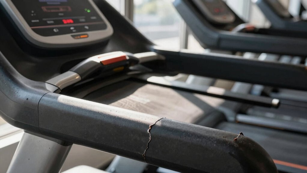 signs of treadmill wear