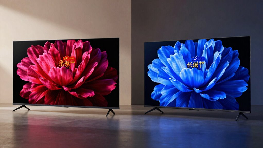 superior black levels contrast