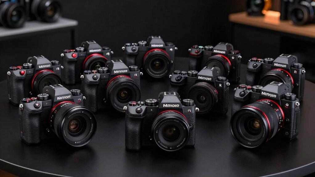 top 14 mirrorless cameras