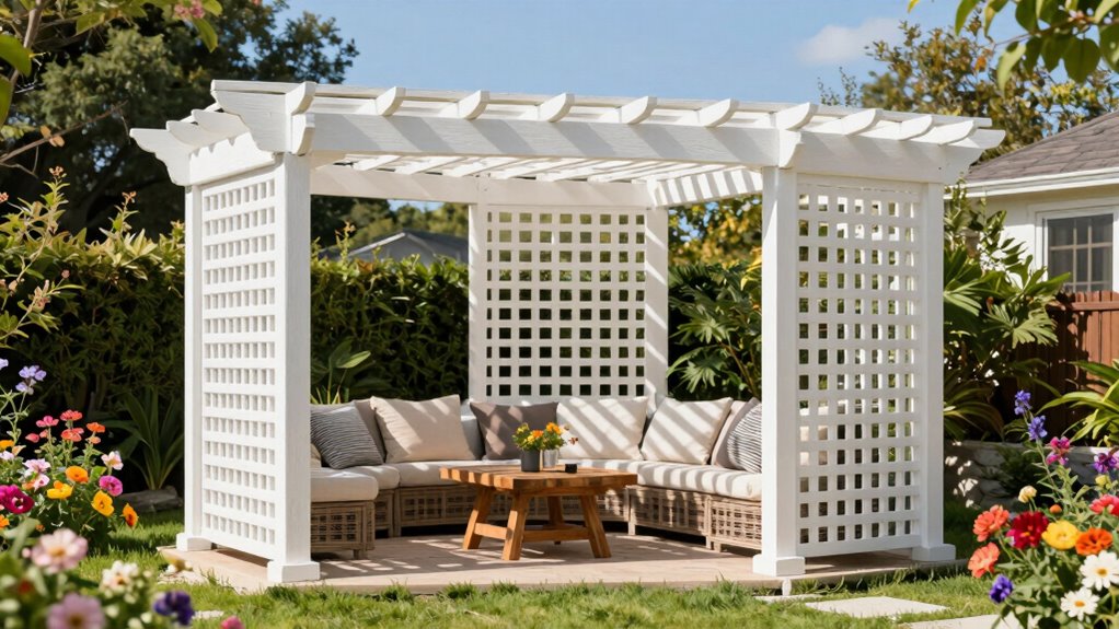top backyard pergola kits