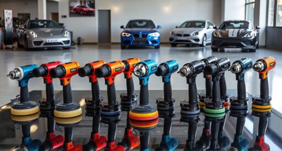 top dual action car polishers