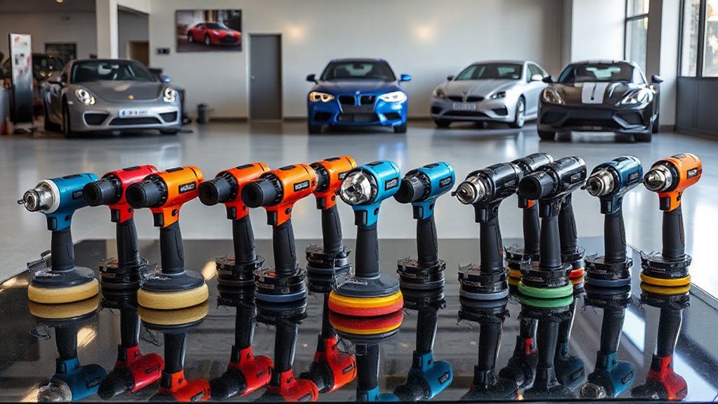 top dual action car polishers