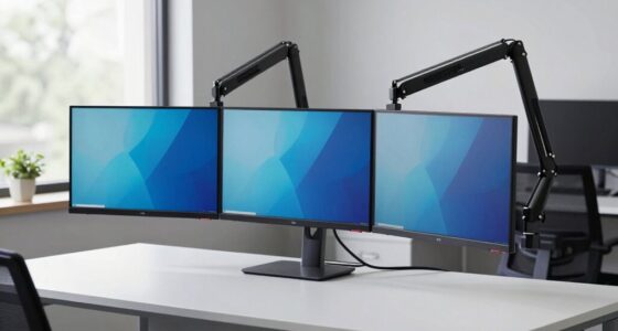 top dual monitor mounts