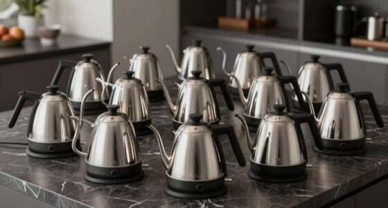 top electric gooseneck kettles