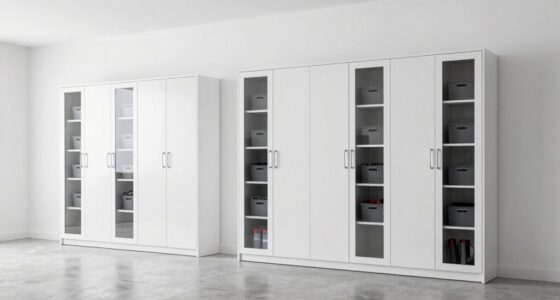 top garage cabinet selections