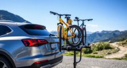 top hitch mounted bike racks