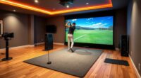 top indoor golf simulator kits
