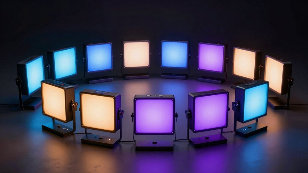 top led video light panels