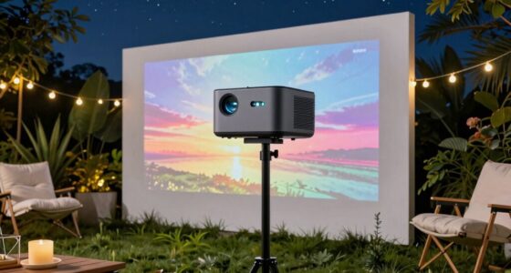 top outdoor movie projectors