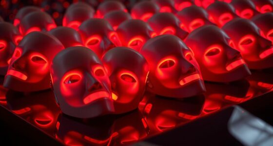 top red light face masks