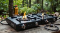 top two burner camping stoves