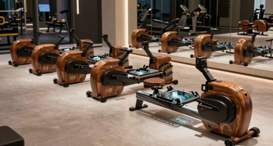 top water rowing machines