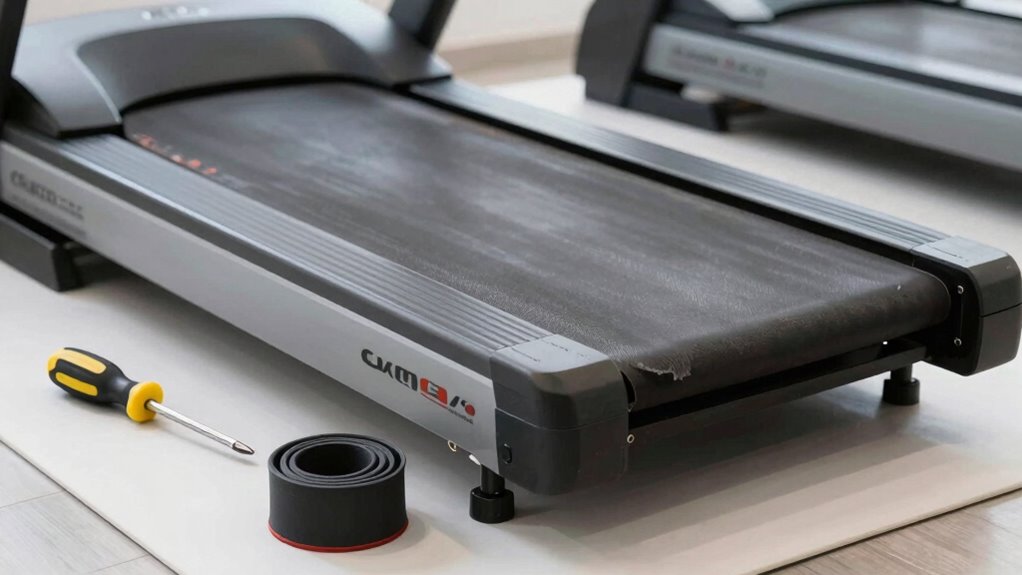 treadmill belt and motor troubleshooting